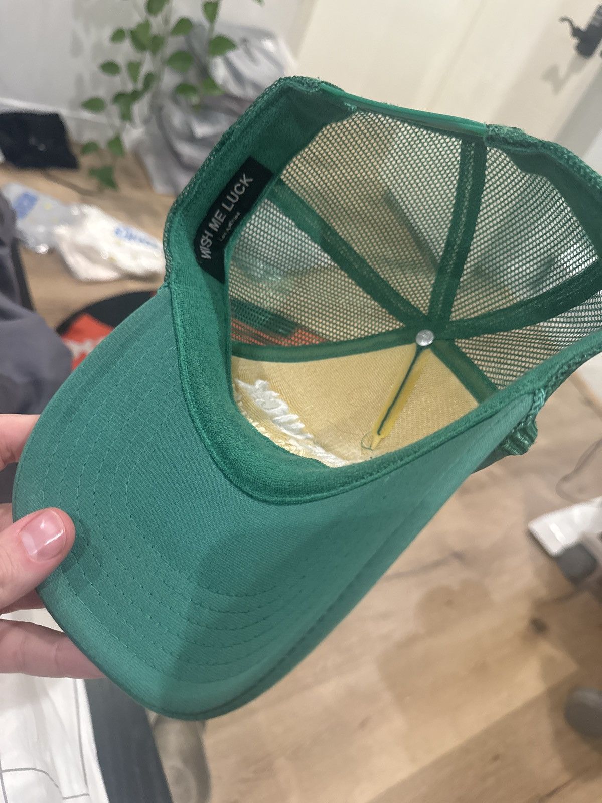 Other Wish me Luck trucker green Size ONE SIZE - 2 Thumbnail