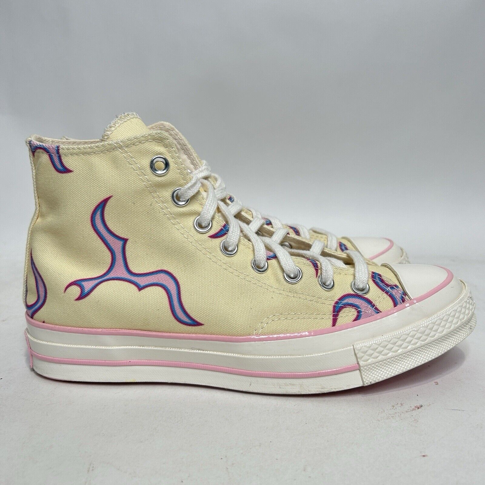 Converse Converse Golf Le Fleur x Chuck 70 High Flame “Pastel Yellow” Size US 8 / EU 41 - 4 Thumbnail