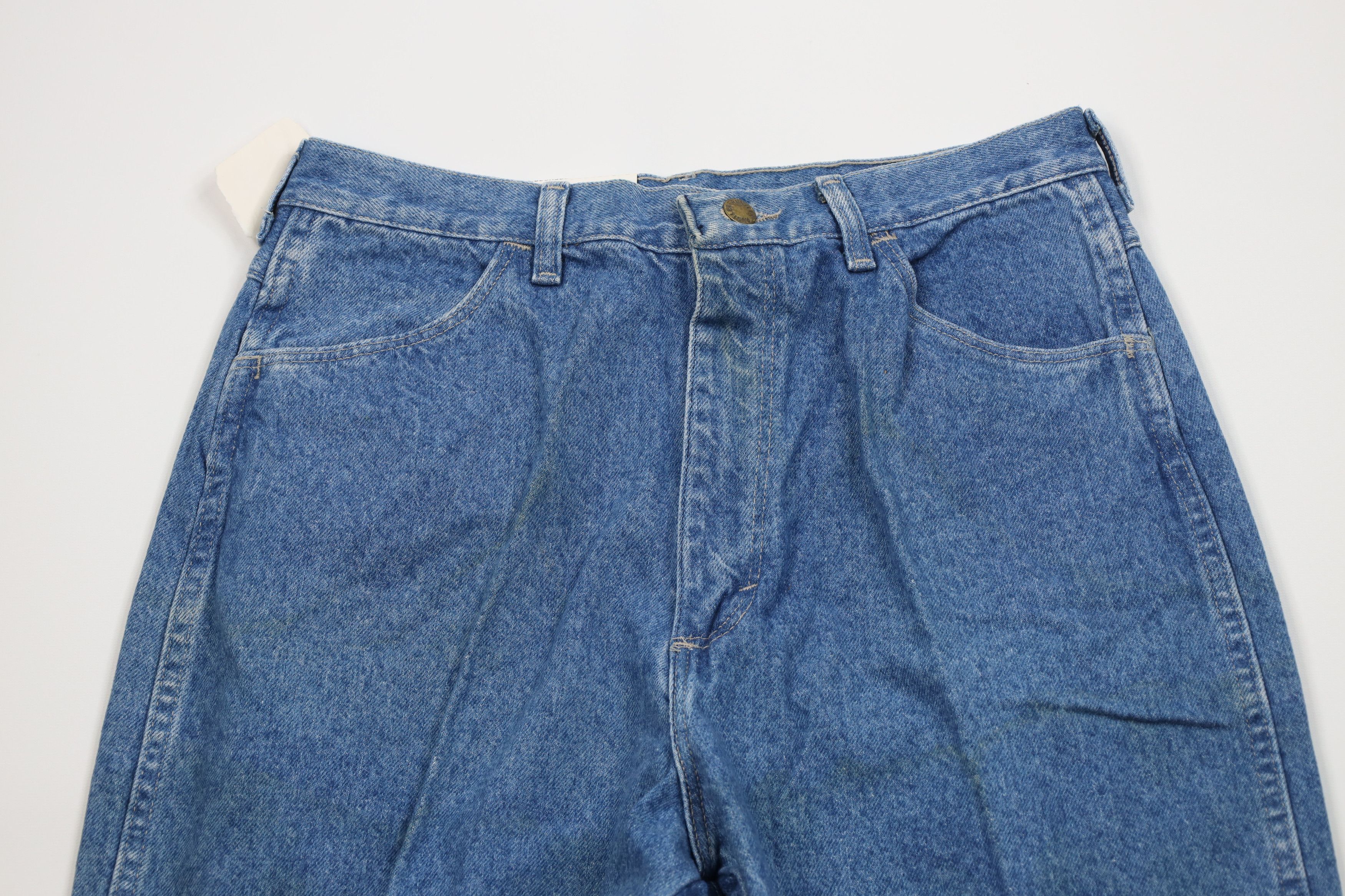 Vintage Deadstock Vintage 90s Streetwear Fit Denim Jeans Blue USA Size 38" / US 16 / IT 52 - 2 Thumbnail