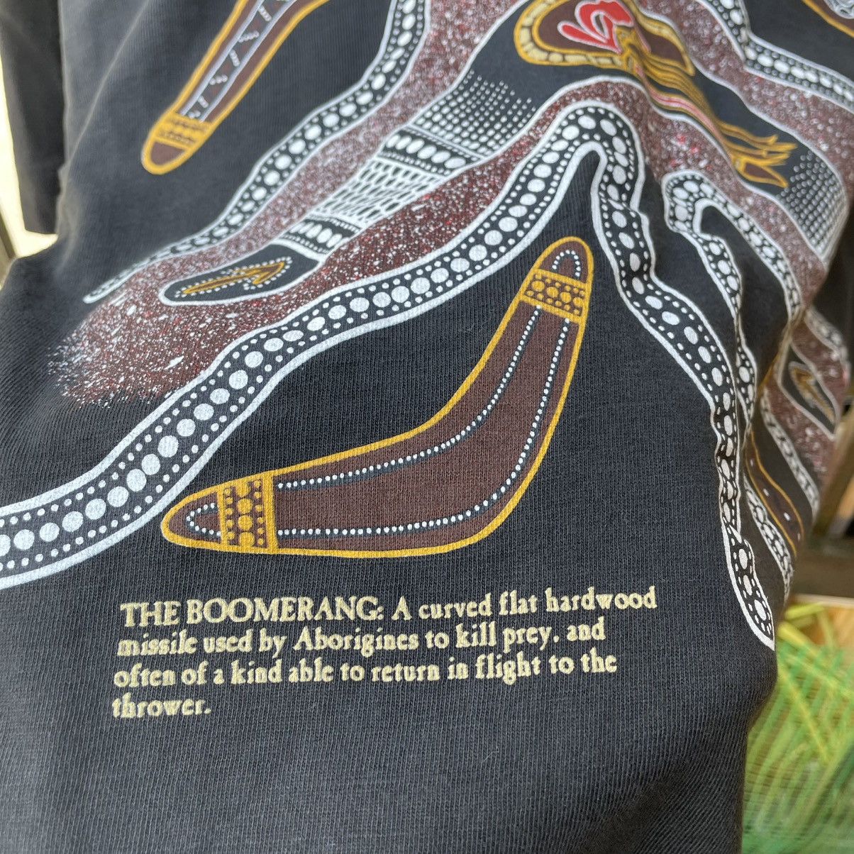 Untitled Artworks 🔥Vintage 1995 Aboriginal Australia Pop Art Tee Size US S / EU 44-46 / 1 - 5 Thumbnail