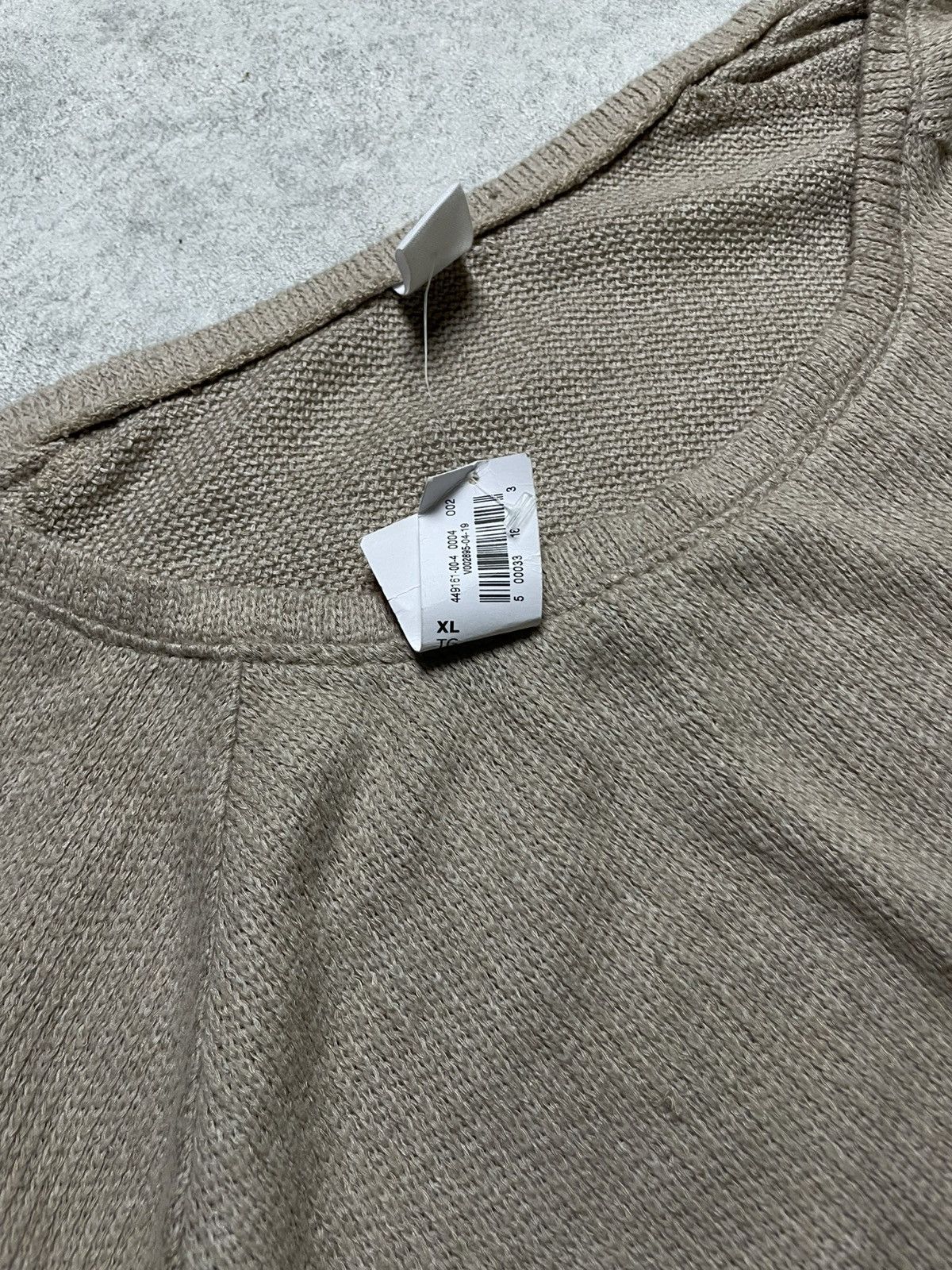 Cobain-core Grunge Knit — distressed desert haze