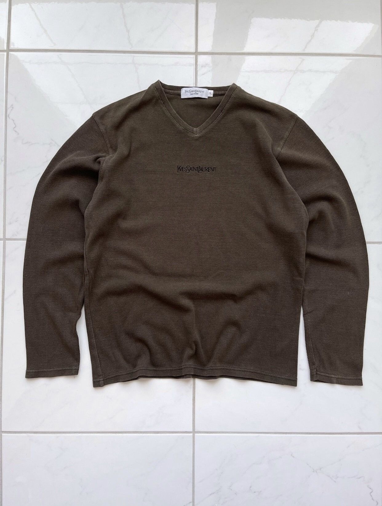 Yves Saint Laurent Yves Saint Laurent Sweate YSL Size US S / EU 44-46 / 1 - 1 Thumbnail