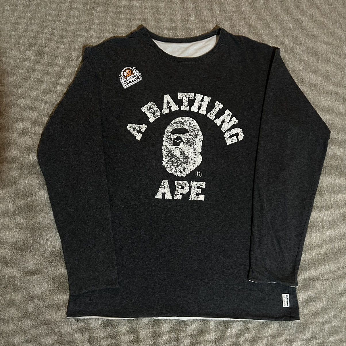 Bape Vintage Bape Sta Reversible Longsleeve Size US L / EU 52-54 / 3 - 5 Thumbnail