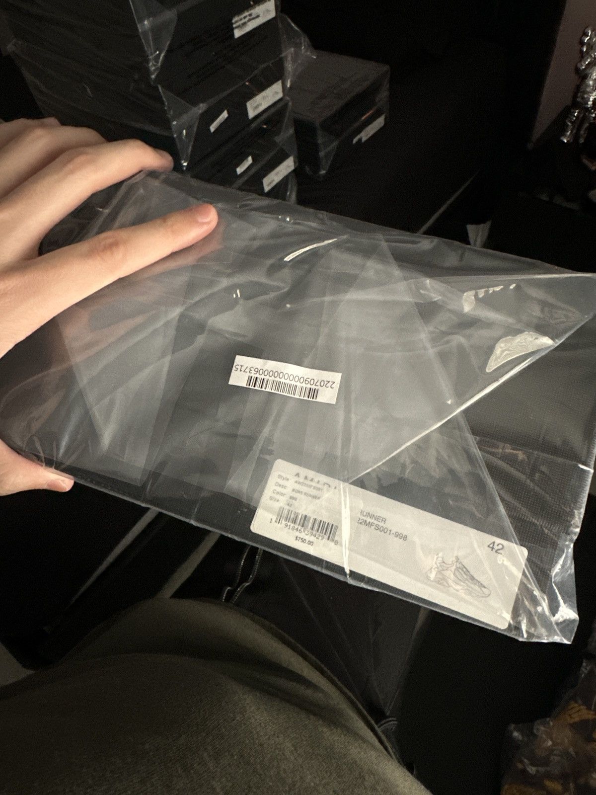 Amiri Amiri Tan Grey Bone Runner Size US 9 / EU 42 - 11 Thumbnail