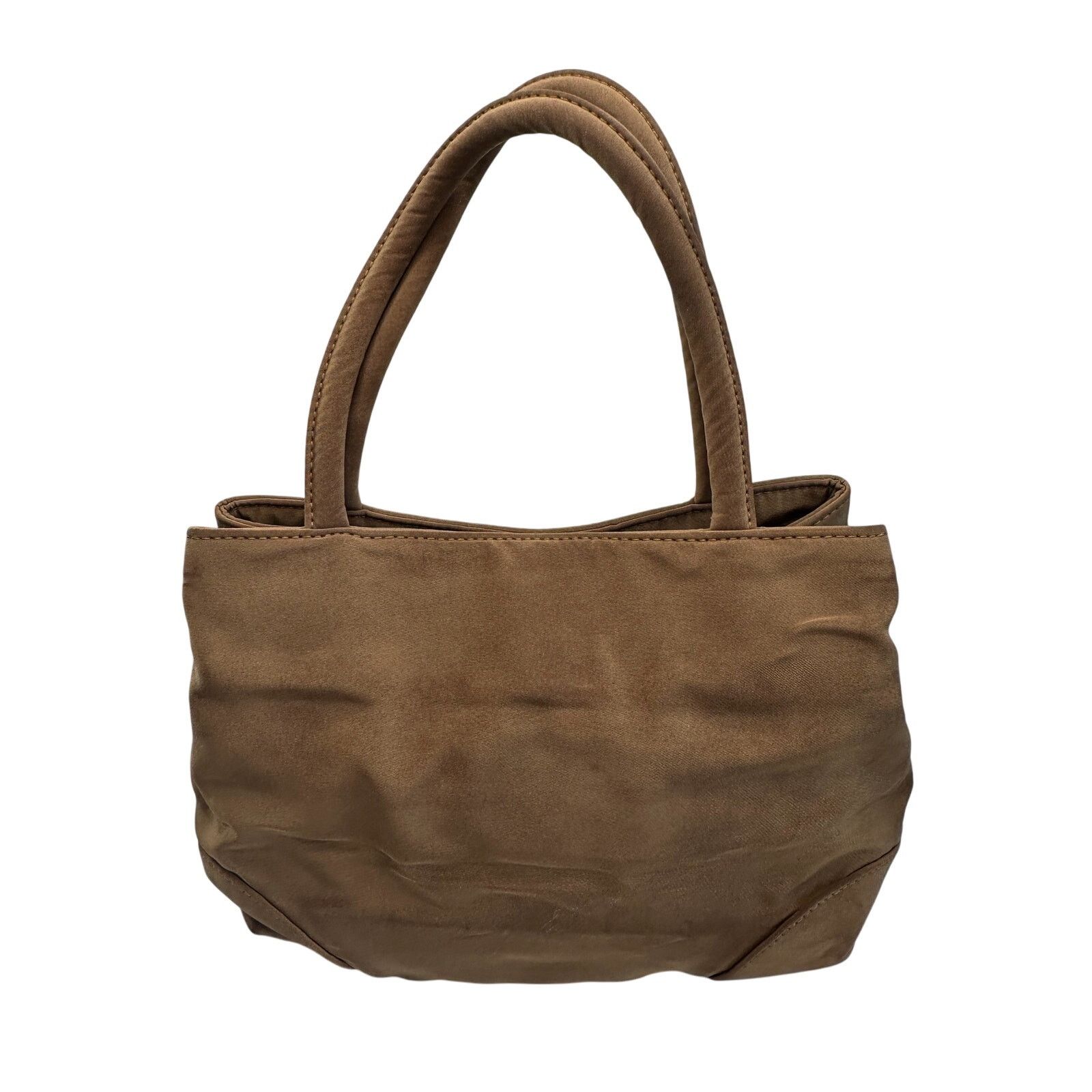 Bottega Veneta Bottega Veneta Brown Nylon Mini Bag with Mirror Size ONE SIZE - 4 Thumbnail