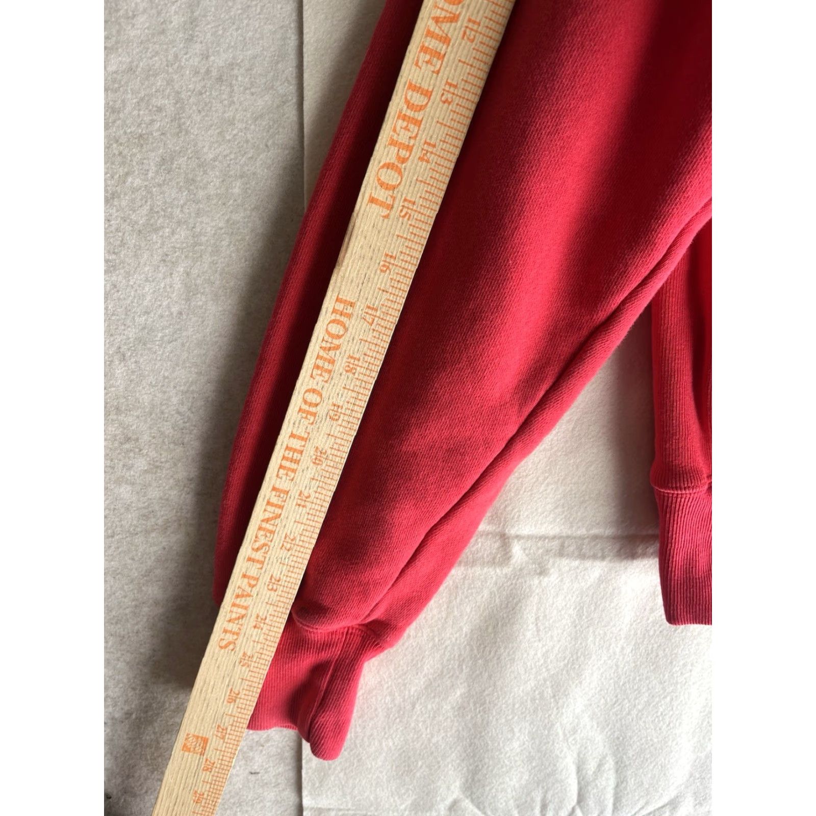 Champion CHAMPION RED REVERSE WEAVE C LOGO PULLOVER HOODIE SWEATSHIRT LARGE Women Hoodie Sweatshirt Size L / US 10 / IT 46 - 5 Thumbnail