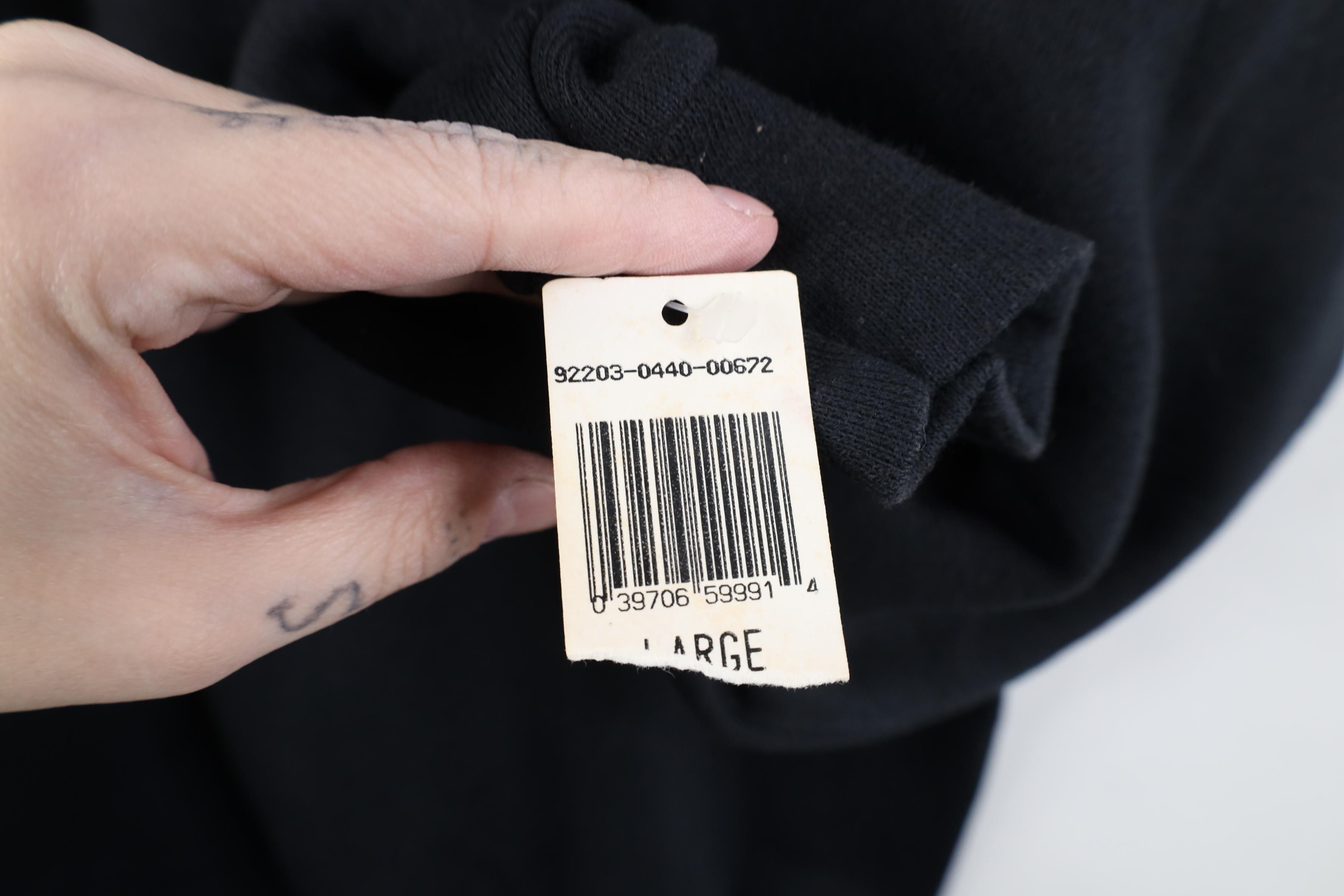 Vintage Deadstock Vintage 90s Streetwear Turtleneck Sweatshirt USA Size US L / EU 52-54 / 3 - 4 Thumbnail