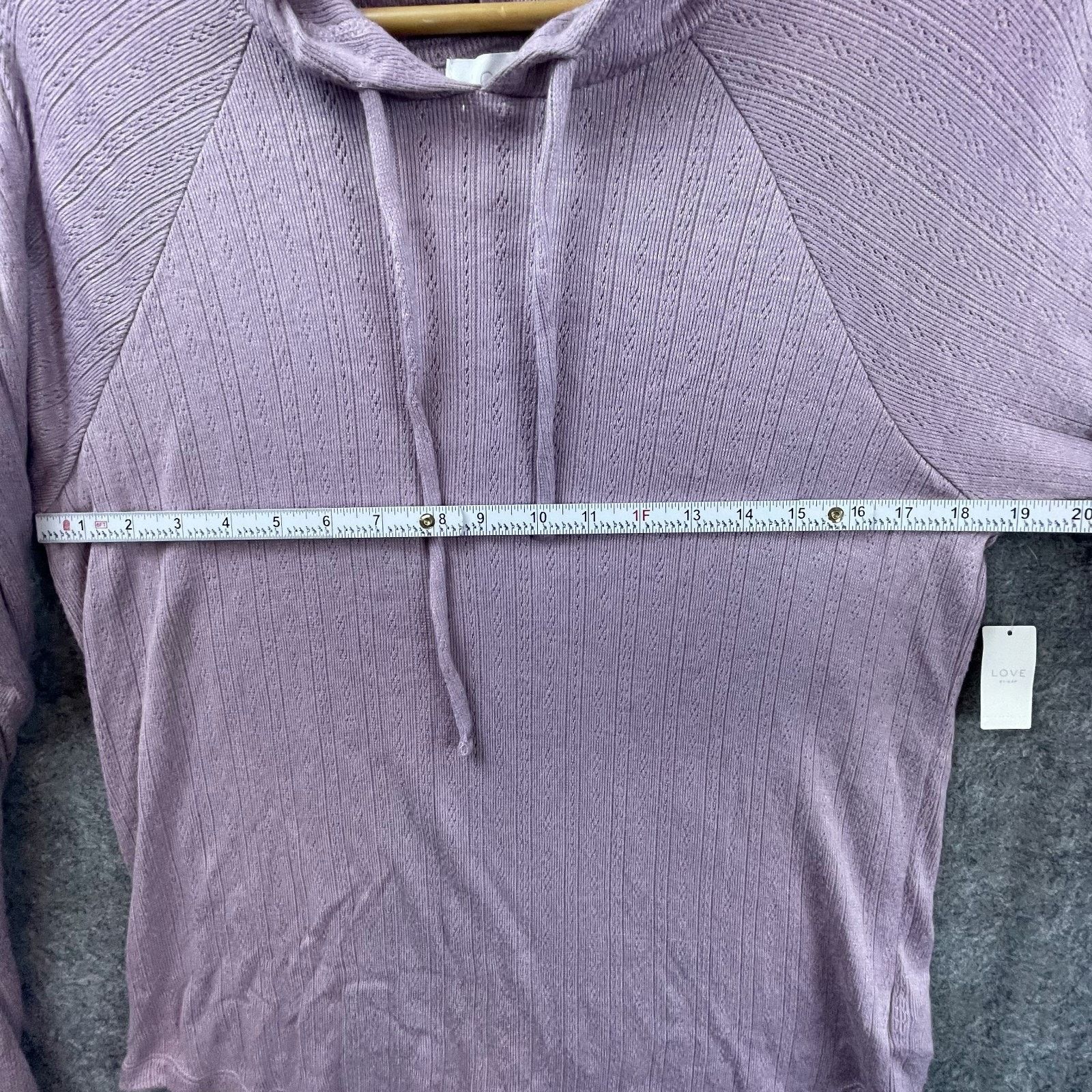 Gap Love By Gap Hoodie Womens M Light Purple Soft Cozy Stretch Size M / US 6-8 / IT 42-44 - 5 Thumbnail