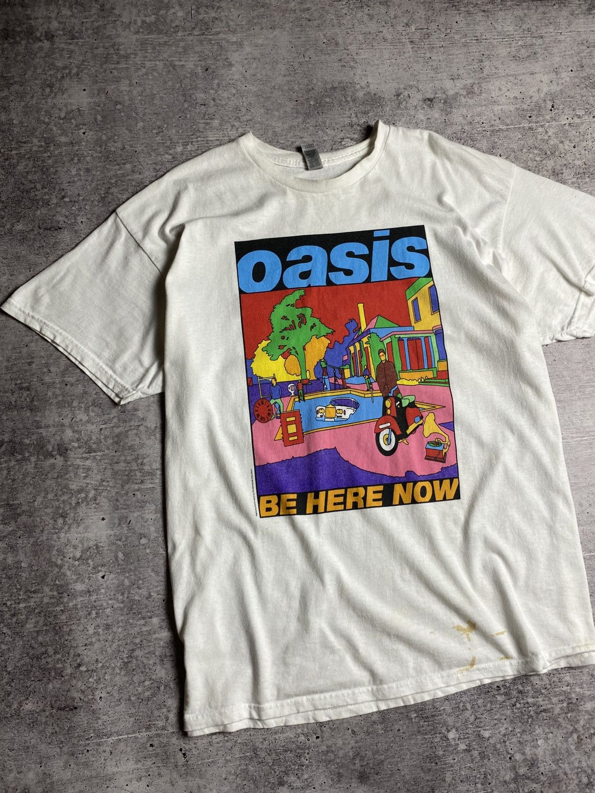 Band Tees Oasis Be here now Vintage T-shirt Size US XL / EU 56 / 4 - 2 Thumbnail
