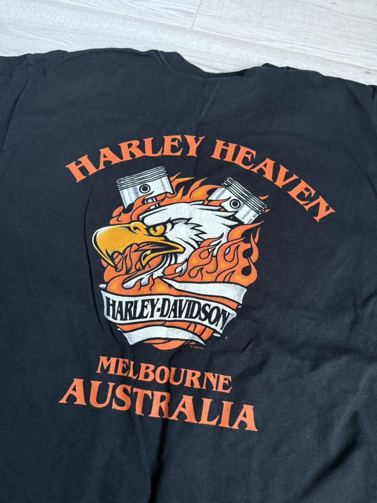 Harley Davidson × Vintage Vintage Harley Devidson 1997 Australia motorcycle logo Size US L / EU 52-54 / 3 - 4 Thumbnail