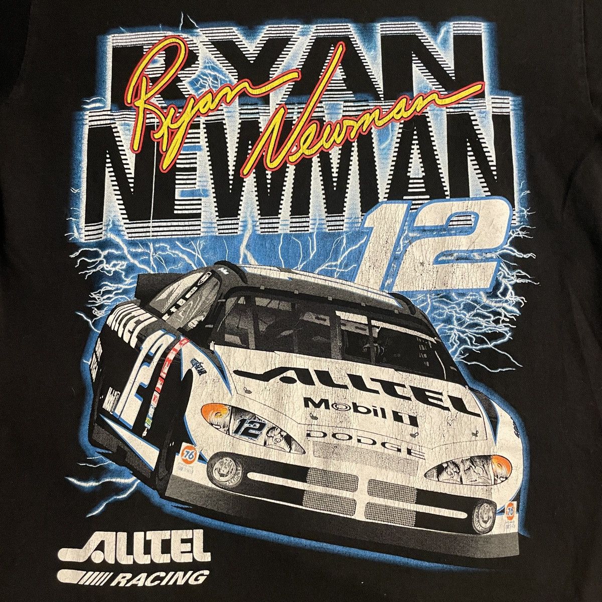 Gildan Ryan Newman #12 Alltel Vintage NASCAR T Shirt Size US L / EU 52-54 / 3 - 2 Thumbnail