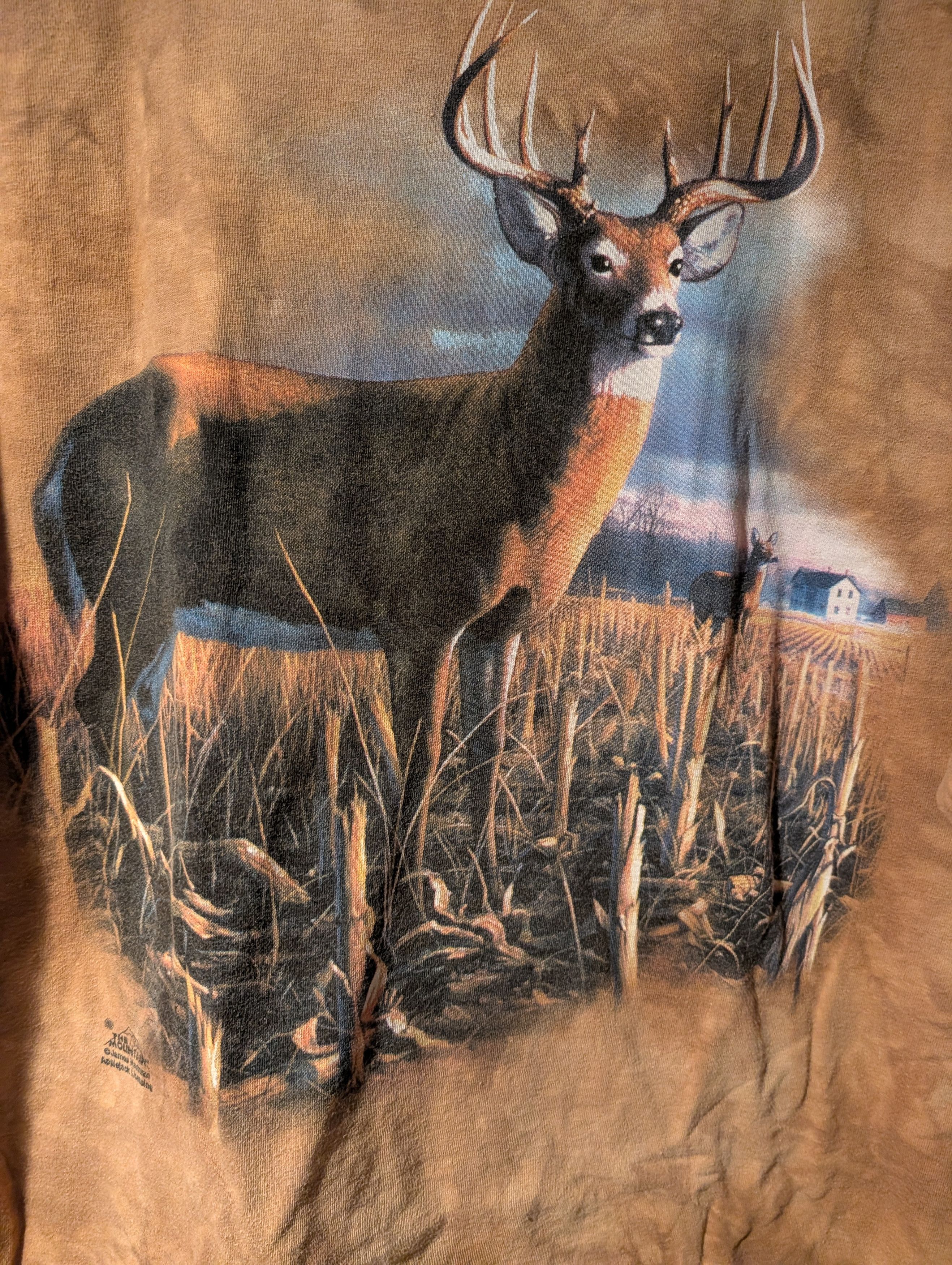 The Mountain Vintage The Mountain Deer Nature T-Shirt 2XL Tie Dye Animal Size US XXL / EU 58 / 5 - 2 Thumbnail
