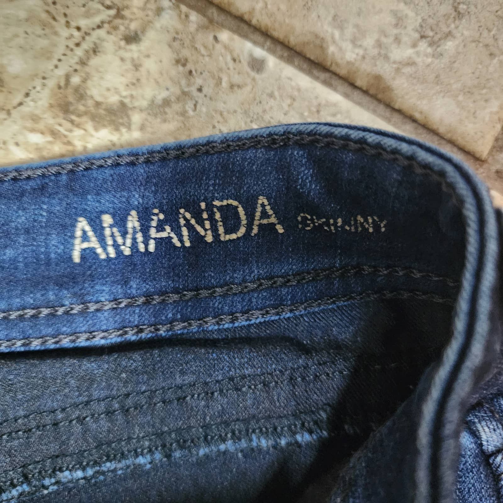 DL1961 Womens DL1961 Amanda Skinny Jeans Size 28 Size 28" / US 6 / IT 42 - 4 Thumbnail