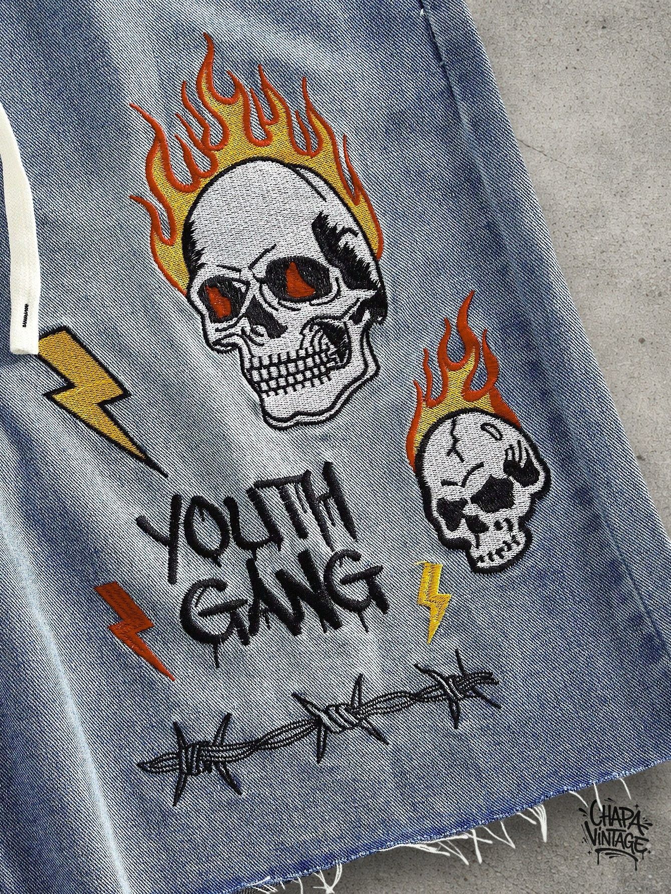 Vintage Retro jeans shorts Size US 32 / EU 48 - 4 Thumbnail