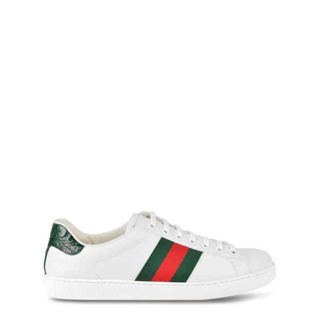 GUCCI Ace Trainers With Web