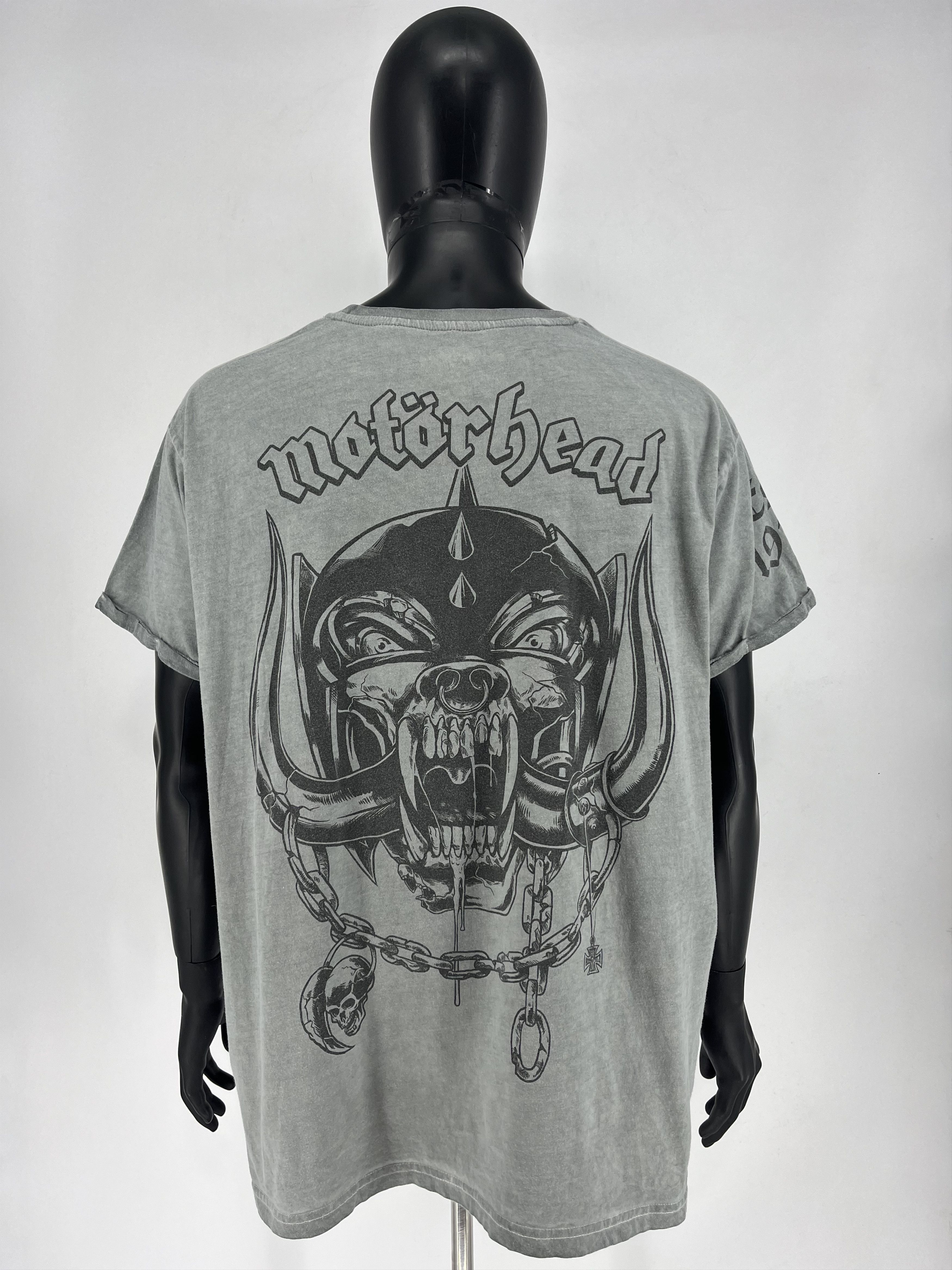 Band Tees Vintage Y2K Motörhead Dead Horror Print Band Rock Streetwear Size US XXL / EU 58 / 5 - 7 Thumbnail