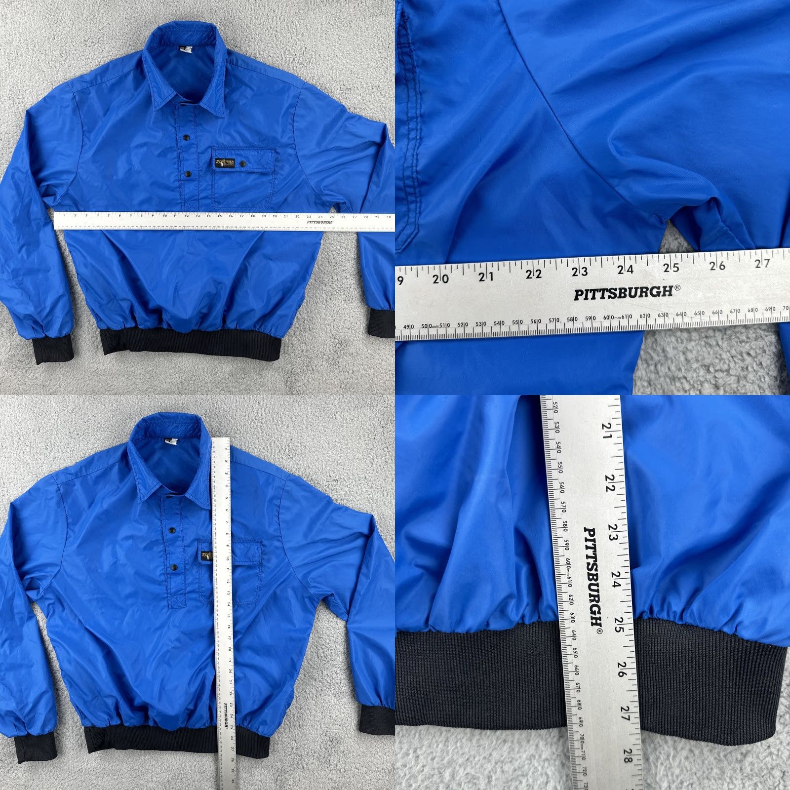 Vintage VINTAGE Walrus San Francisco Windbreaker Shirt XL Blue 1990s Made In USA Mens Size US XL / EU 56 / 4 - 9 Thumbnail
