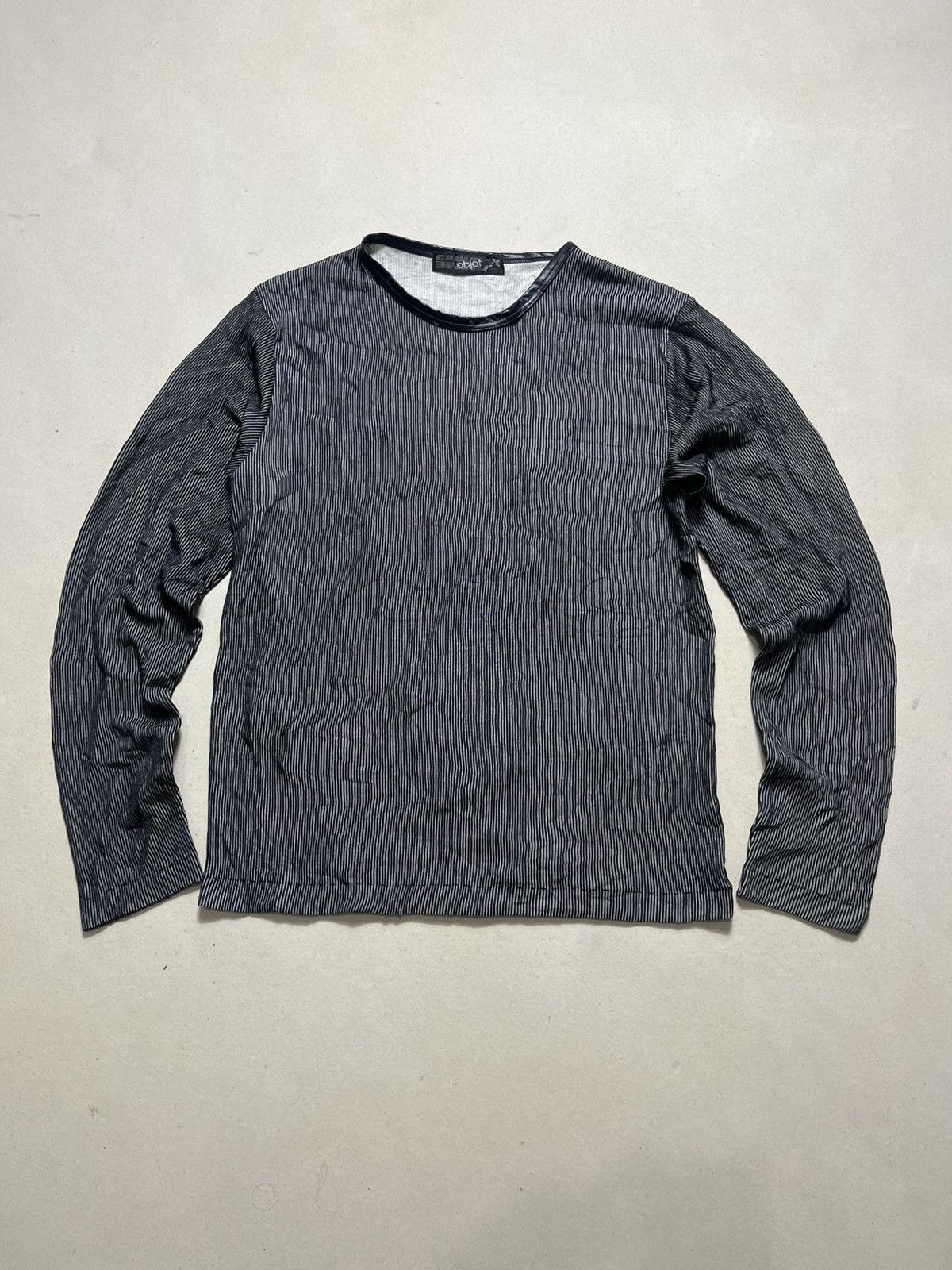 Jean Paul Gaultier 90s Gaultier Homme object stripe Longsleeve