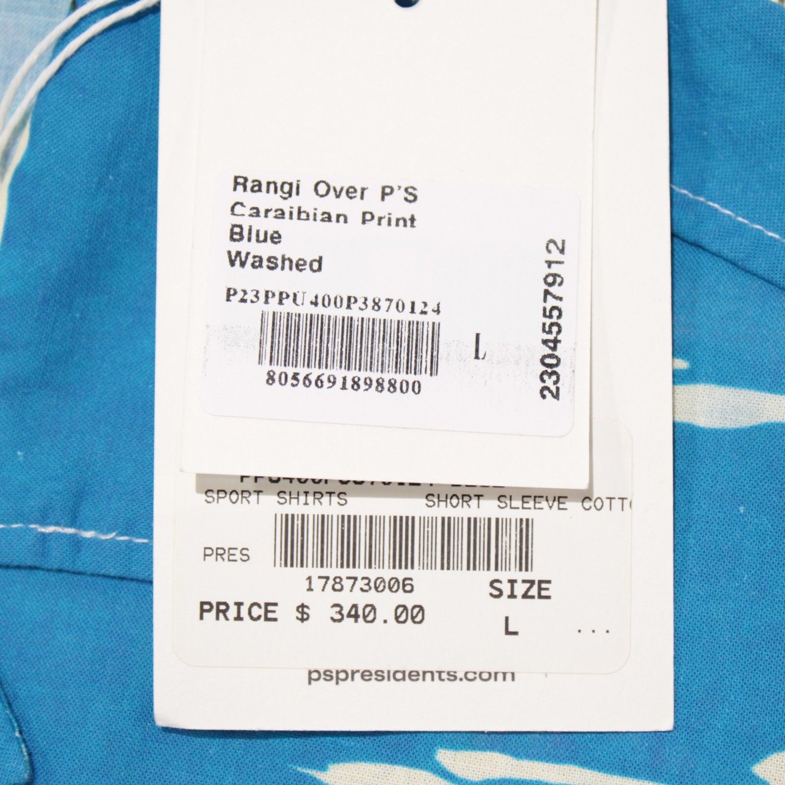 President's President's New with tags Shirt Size L US In Blue Size US L / EU 52-54 / 3 - 7 Thumbnail