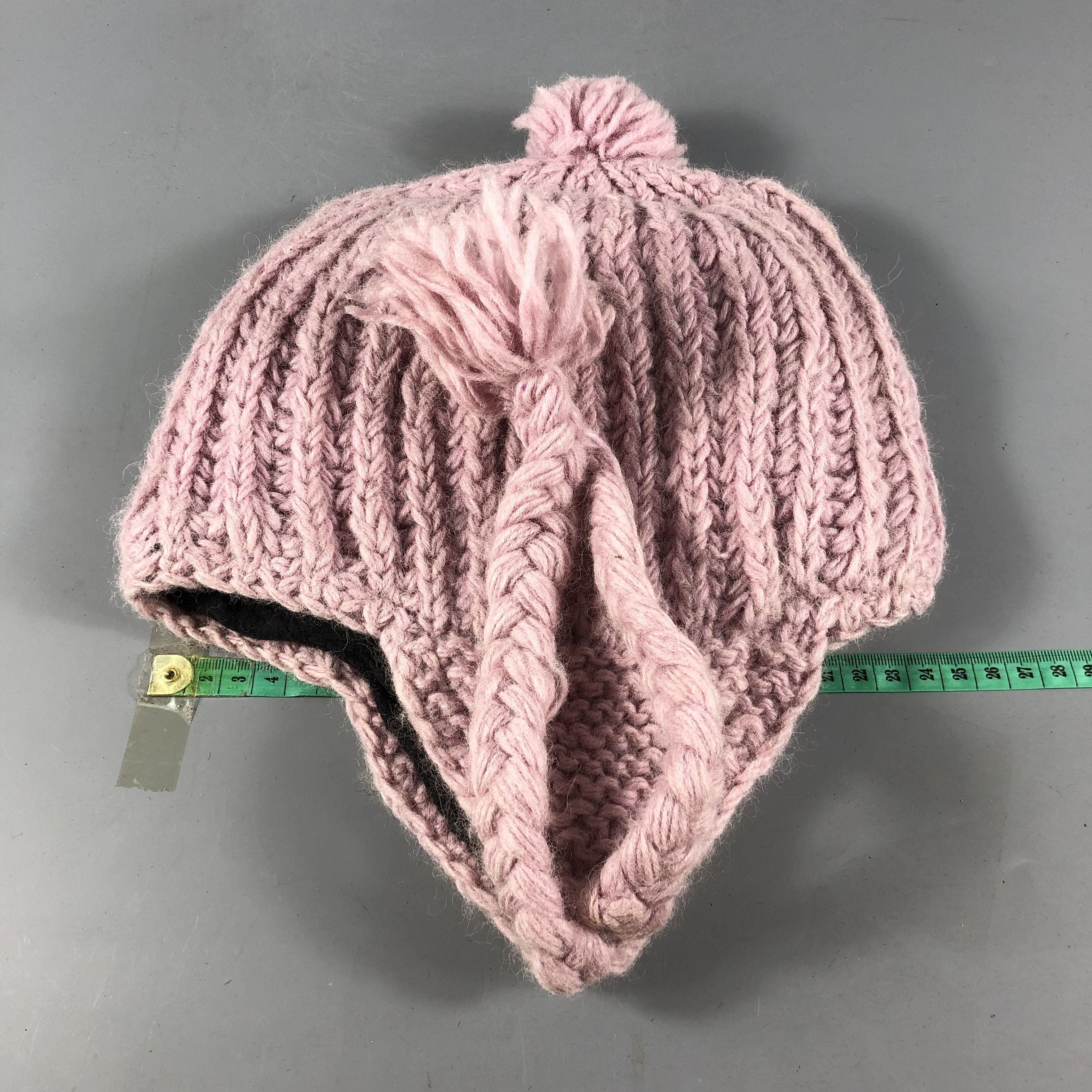 Vintage Ushanka Pumpkin Earflap Bobble Beanie Snowcap Snow Hat B781 Size ONE SIZE - 3 Thumbnail