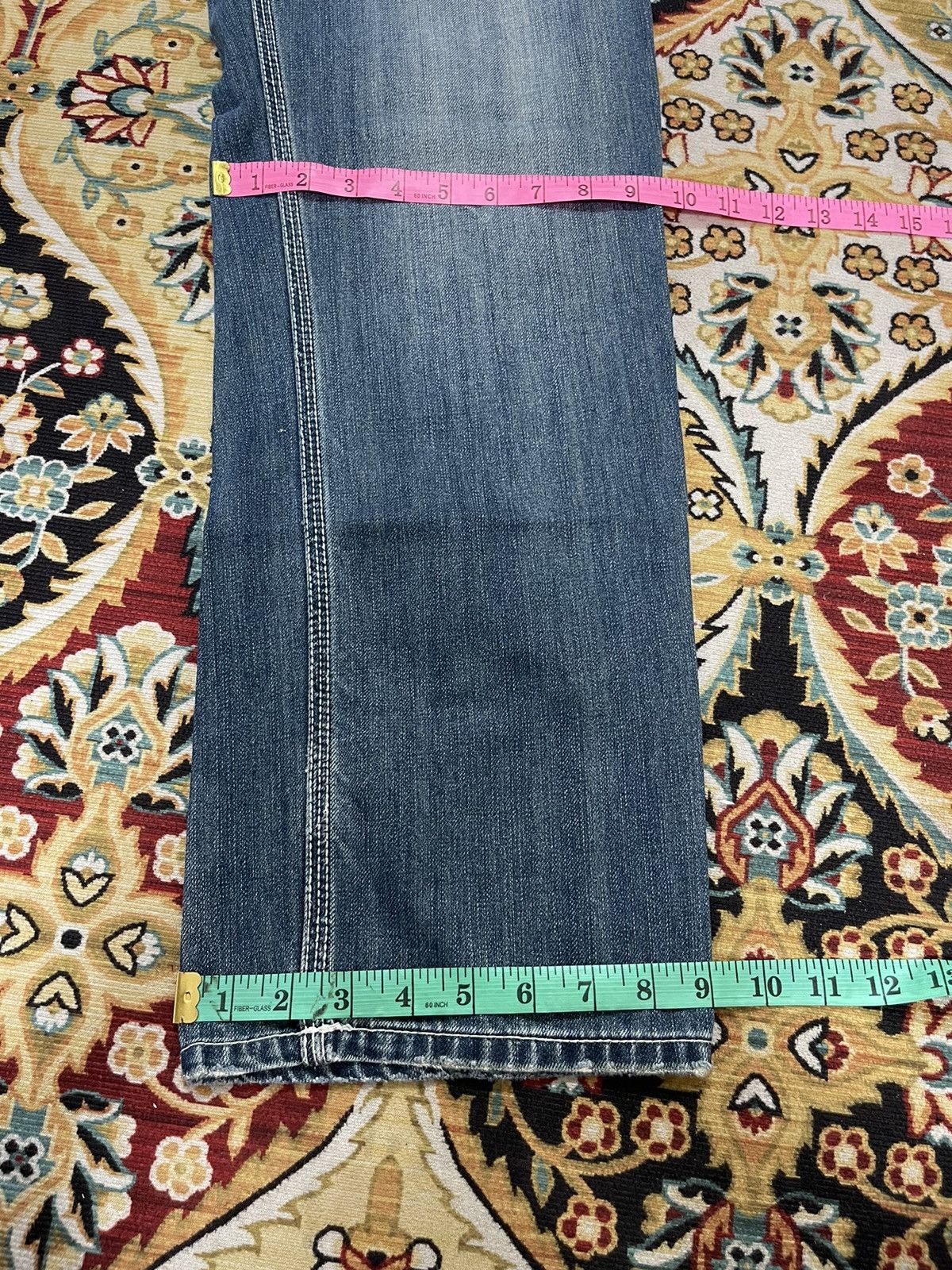 Vintage Vintage Real B Voice Poem Distressed Denim Jeans Size US 30 / EU 46 - 15 Thumbnail