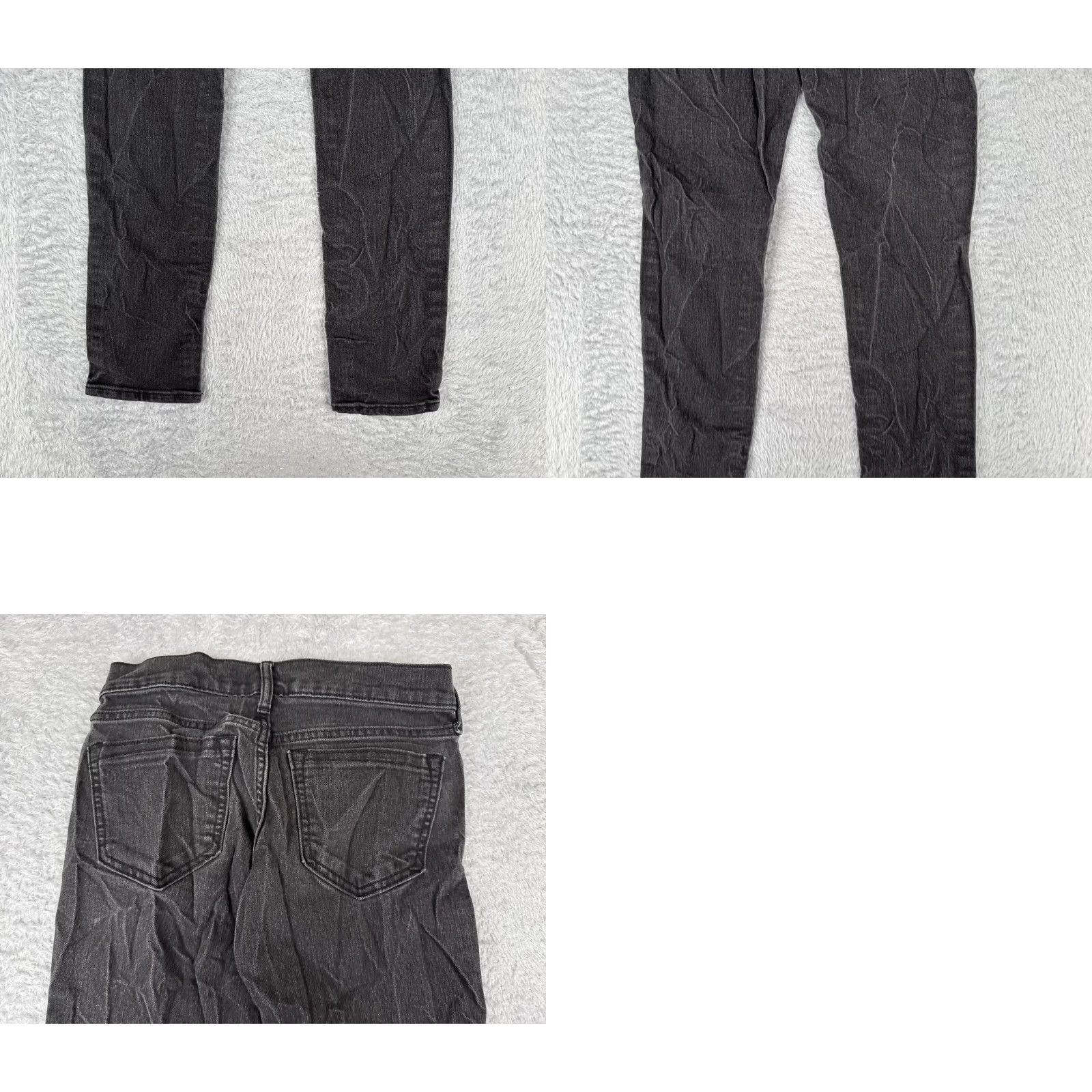 Old Navy Old Navy Jeans Women Black Denim The Diva Straight Low Rise Cotton Blend 26x29 2 29in Inseam Slimming Stretch 5-Pocket Vintage No Size 26" / US 2 / IT 38 - 10 Thumbnail