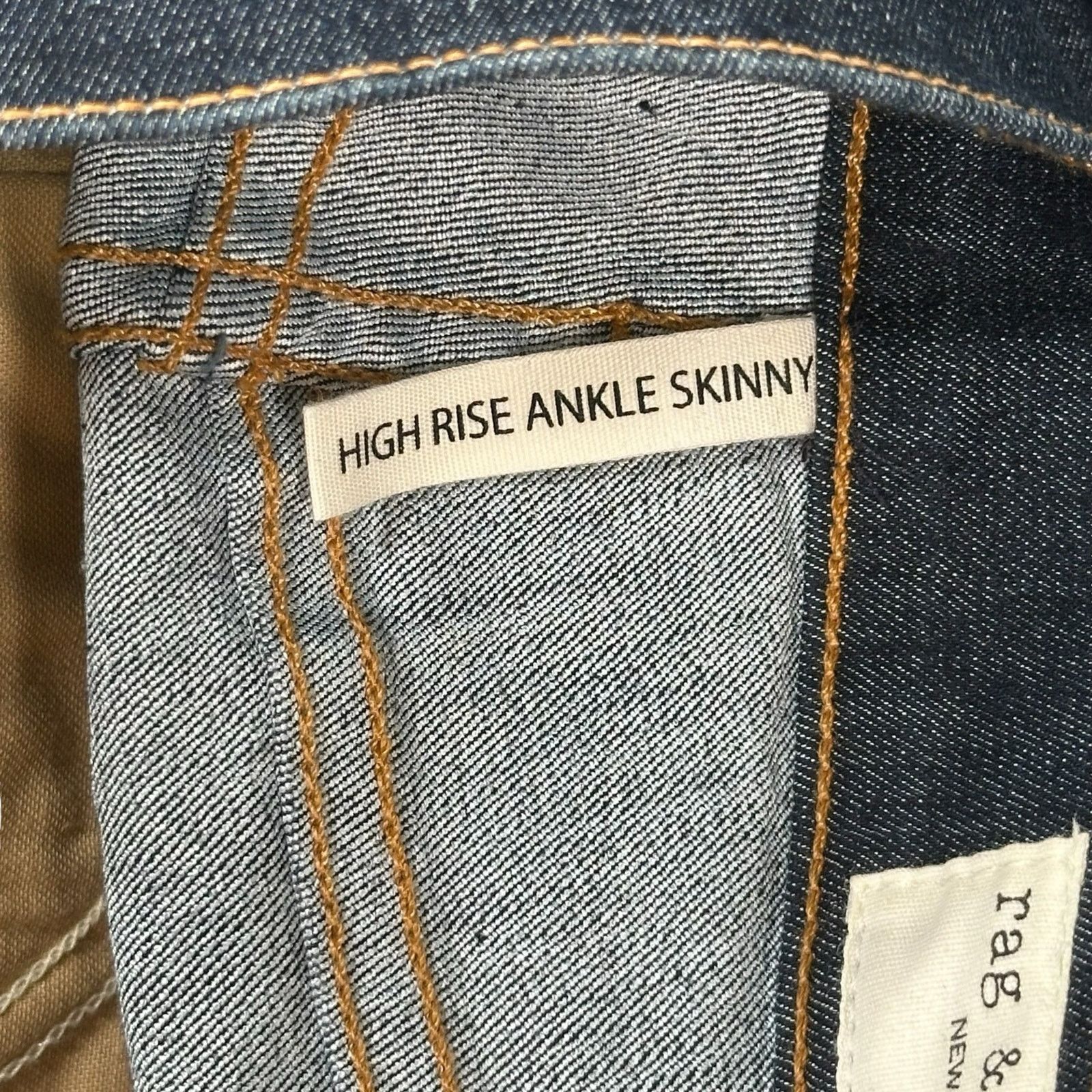 Rag & Bone Rag & Bone Women's High Rise Ankle Skinny Jeans Size 26 Size 26" / US 2 / IT 38 - 8 Thumbnail