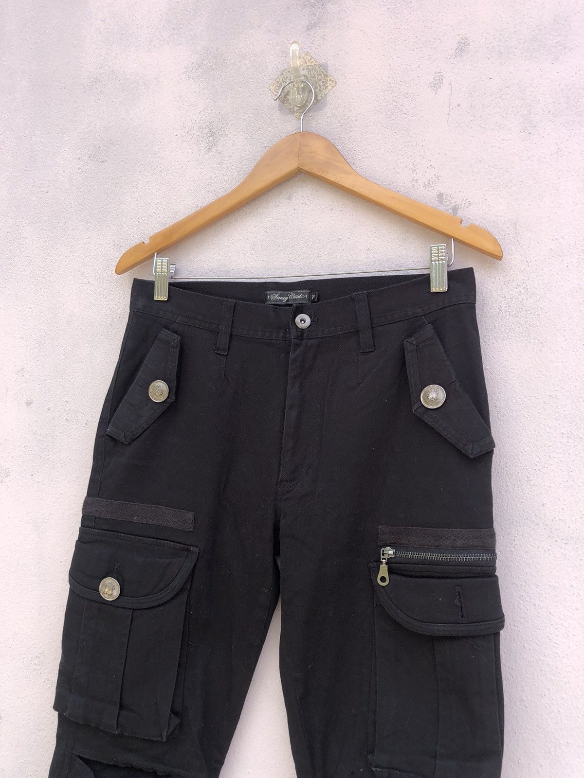 If Six Was Nine Japanese Brand Saucy Cool Tactical Multiy Zipper Size US 29 - 4 Thumbnail