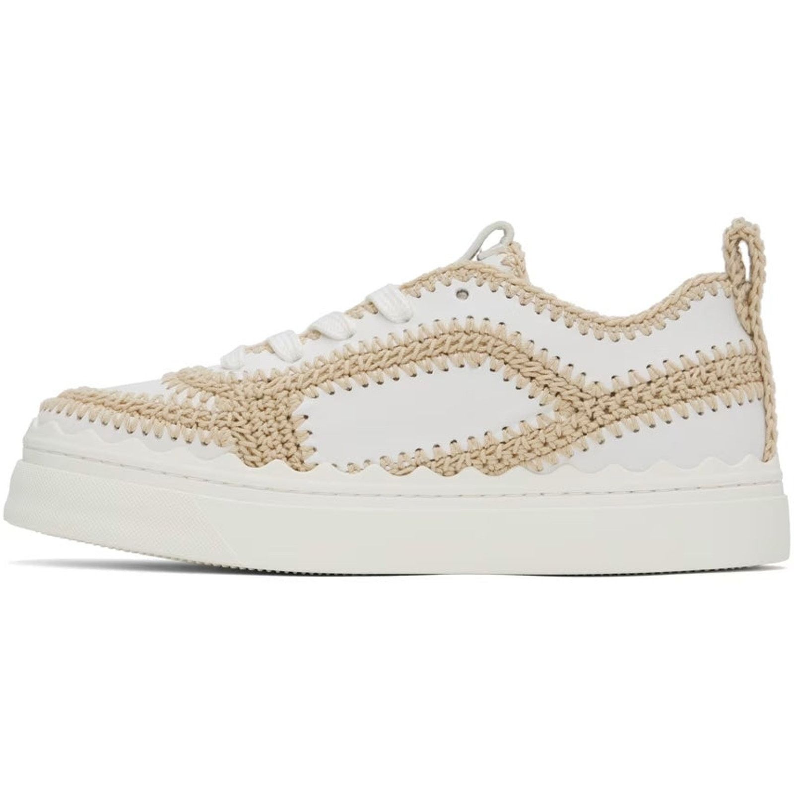 Chloe Chloe Lauren Sneakers 101 In White US10/EU40 Size US 10 / IT 40 - 3 Thumbnail