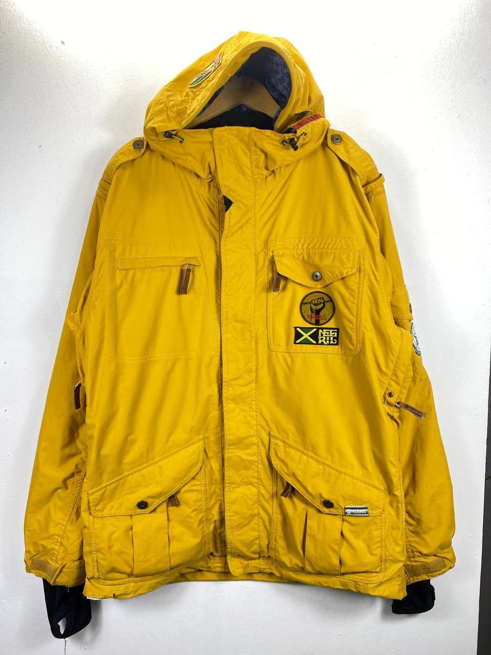 Japanese Brand negril japanese brand snowboarding jacket nice design Size US L / EU 52-54 / 3 - 1 Thumbnail