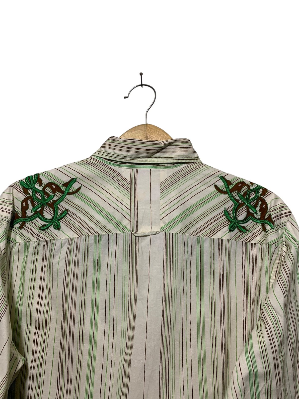 291295=Homme 2000s 291295=Homme tribal western shirt Size US M / EU 48-50 / 2 - 8 Thumbnail