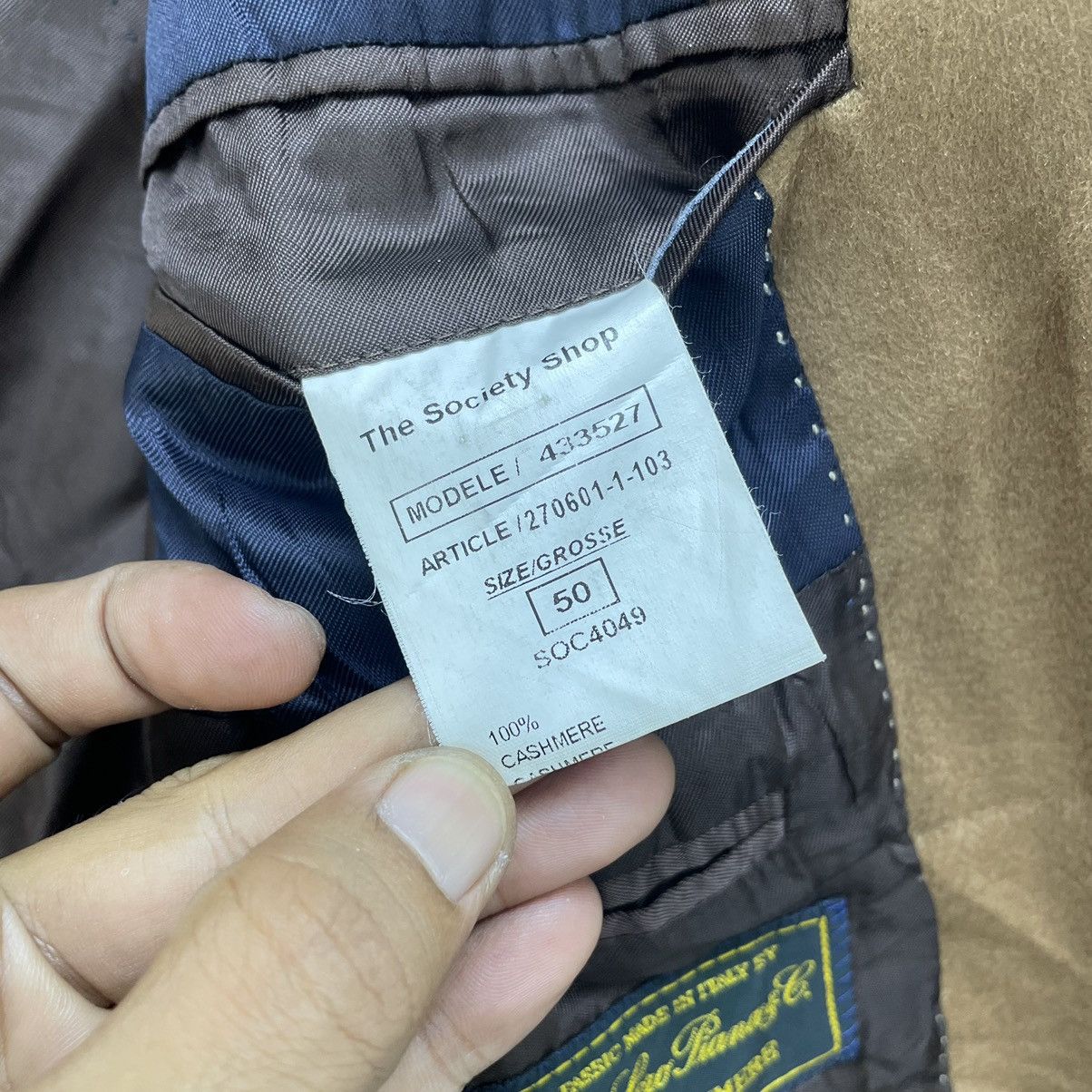Designer × Loro Piana 💥Vintage Italian Designer Loro Piana Jacket Size US M / EU 48-50 / 2 - 5 Thumbnail