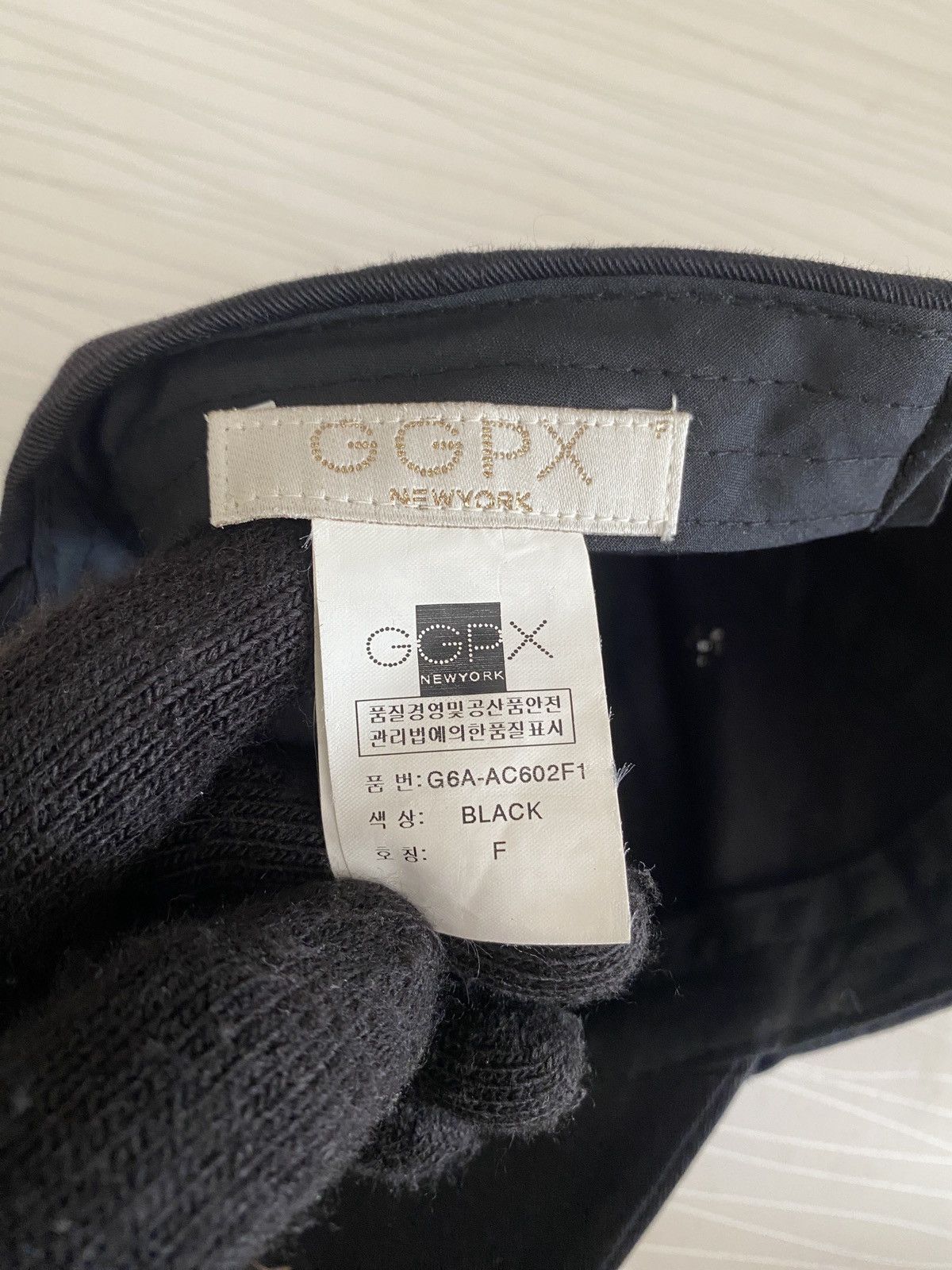 If Six Was Nine GGPX Glamorous Studded Logo Baseball Cap Black – New York Size ONE SIZE - 10 Thumbnail