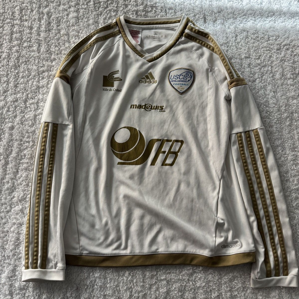 Adidas Adidas Créteil-Lusitanos Football Jersey – Climacool Size US M / EU 48-50 / 2 - 1 Thumbnail