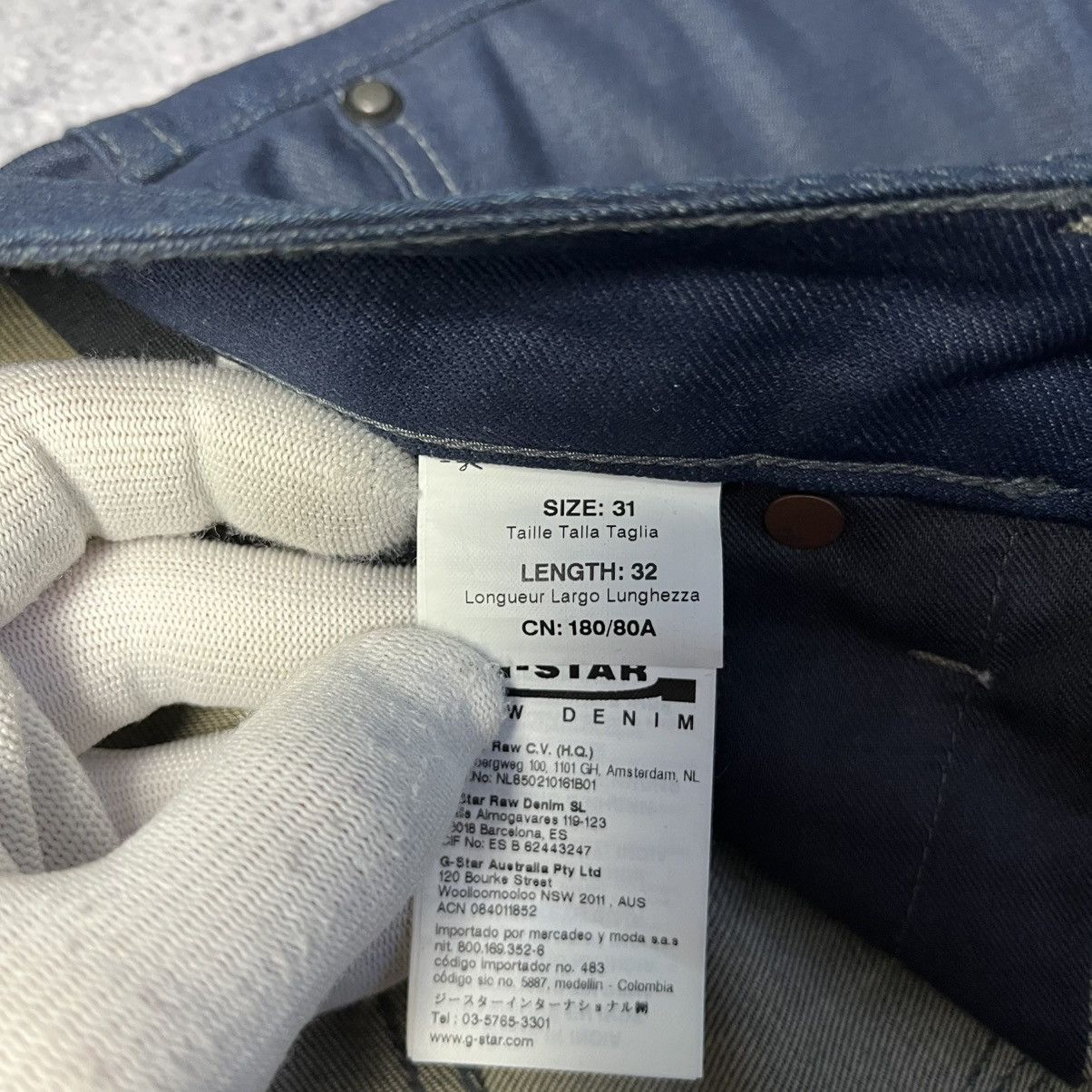 G-Star Vintage G-Star Morris Low Straight Denim Blue Jeans Y2K Size US 31 - 12 Thumbnail
