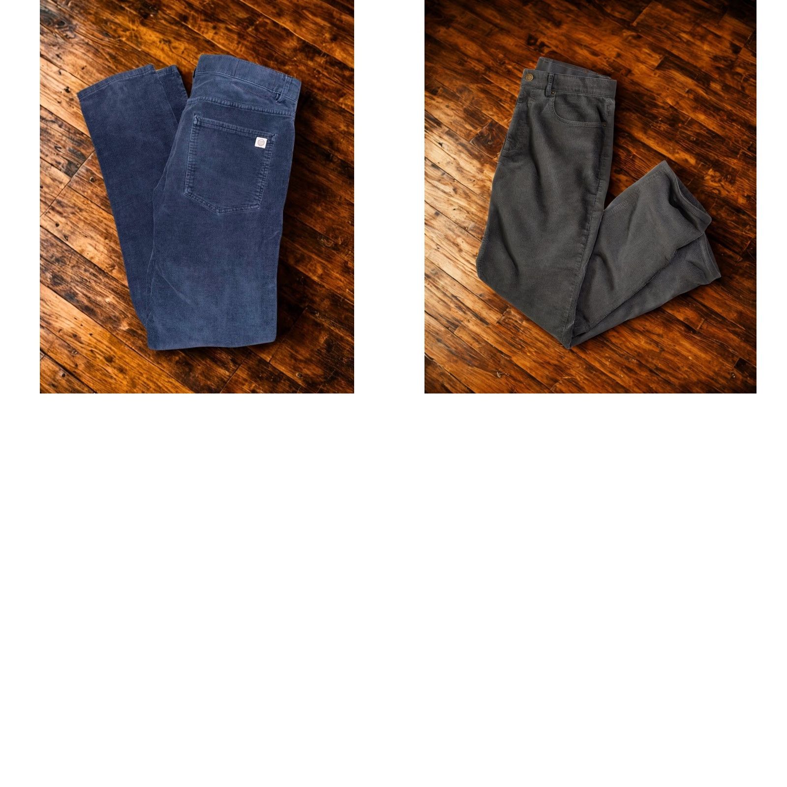 Marine Layer Marine Layer Slim Straight Terry Cord 5 Pocket Pant Washed Black 30x32 Mens Vintage No Size US 30 / EU 46 - 10 Thumbnail