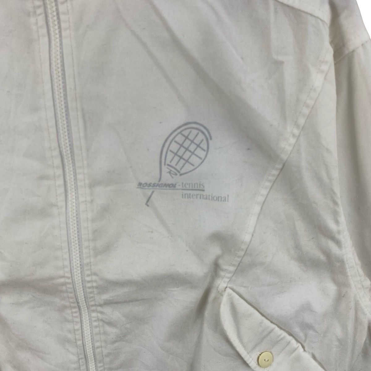 Vintage Vintage ROSSIGNOL TENNIS INTERNATIONAL Track Jacket Size M / US 6-8 / IT 42-44 - 7 Thumbnail