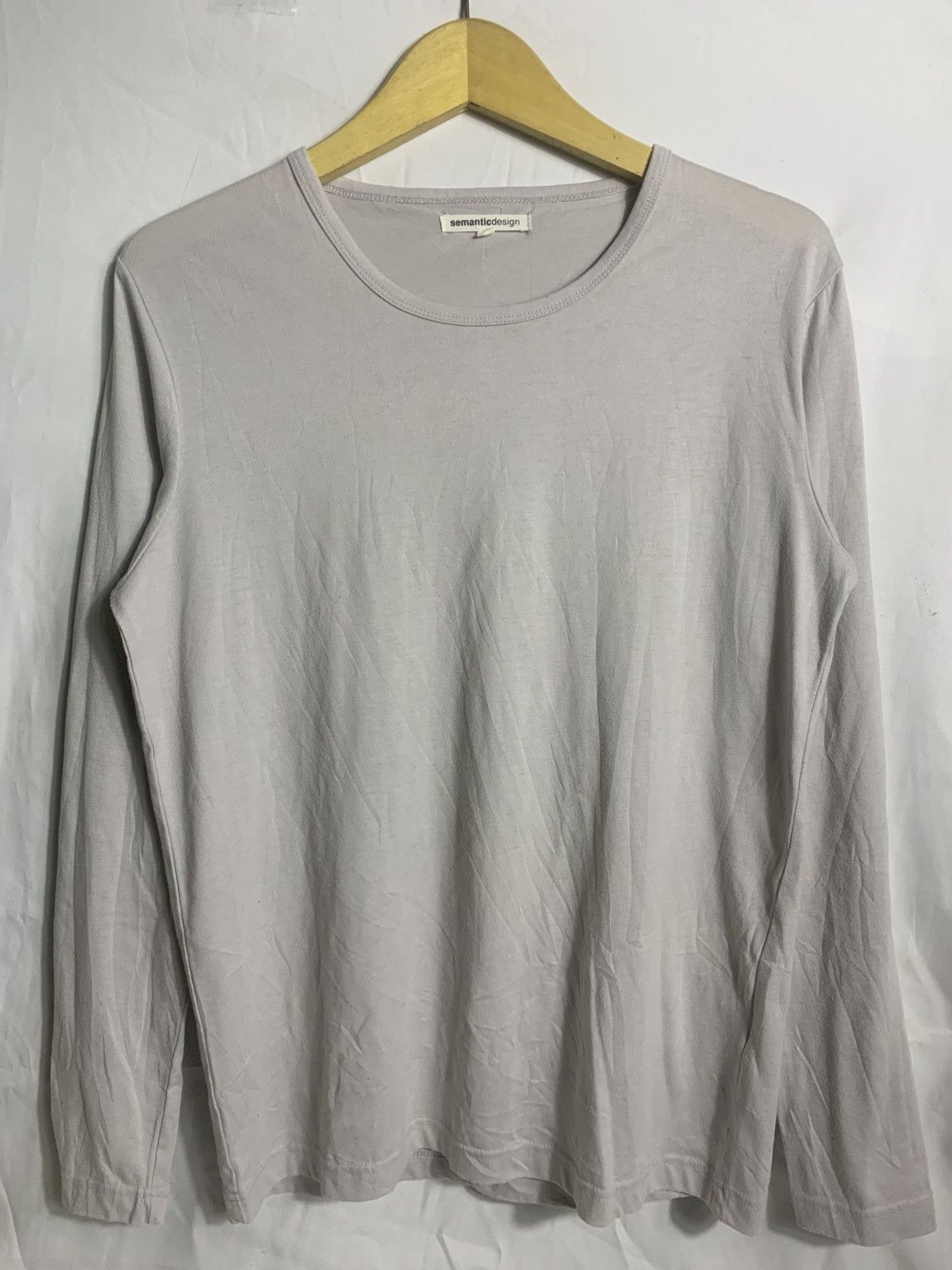 semanticdesign Japanese Semantic Design blank longsleve Size US M / EU 48-50 / 2 - 6 Thumbnail