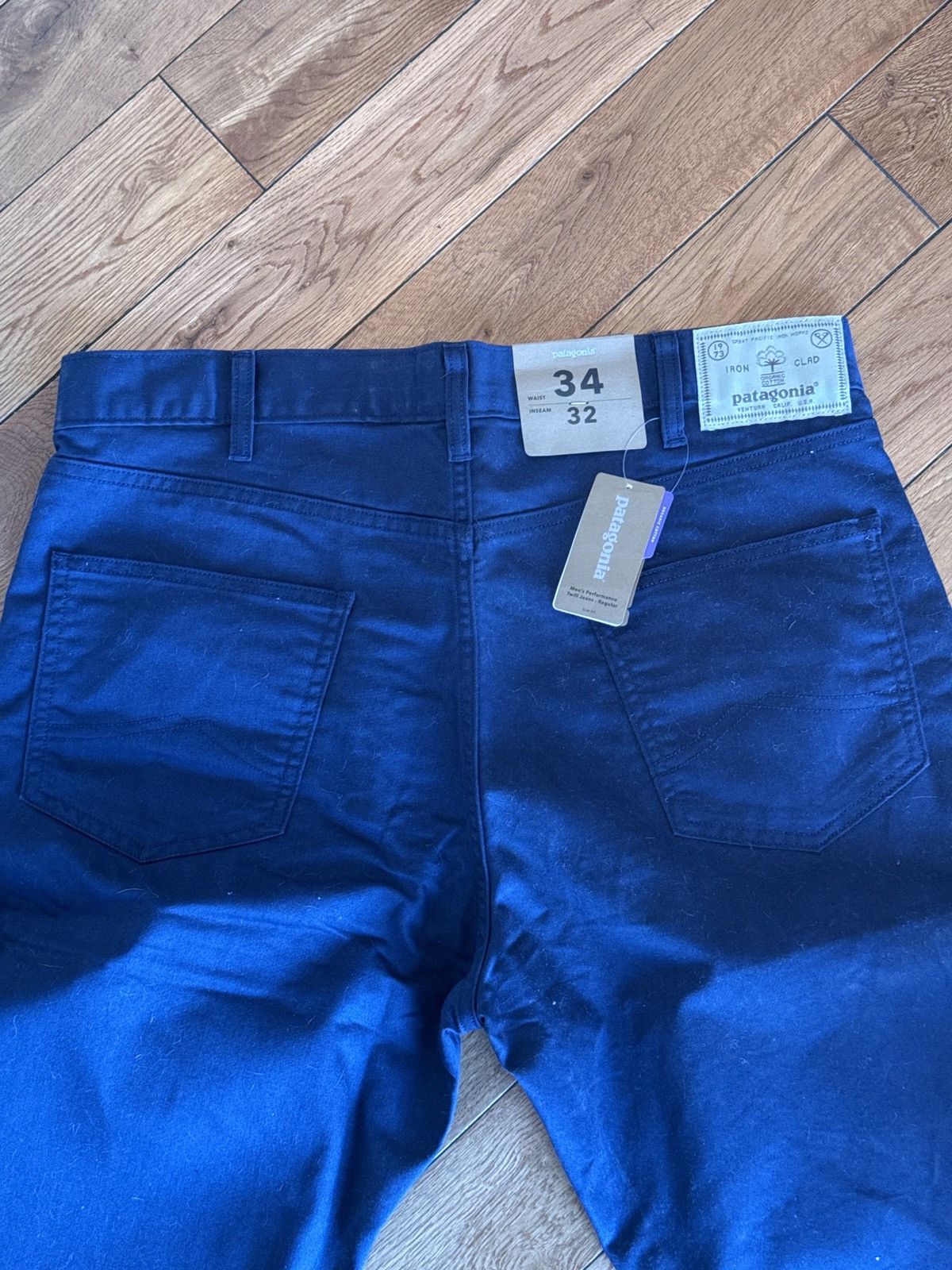 Patagonia Men’s Performance Twill Jeans NWT $99 Size US 34 / EU 50 - 4 Thumbnail