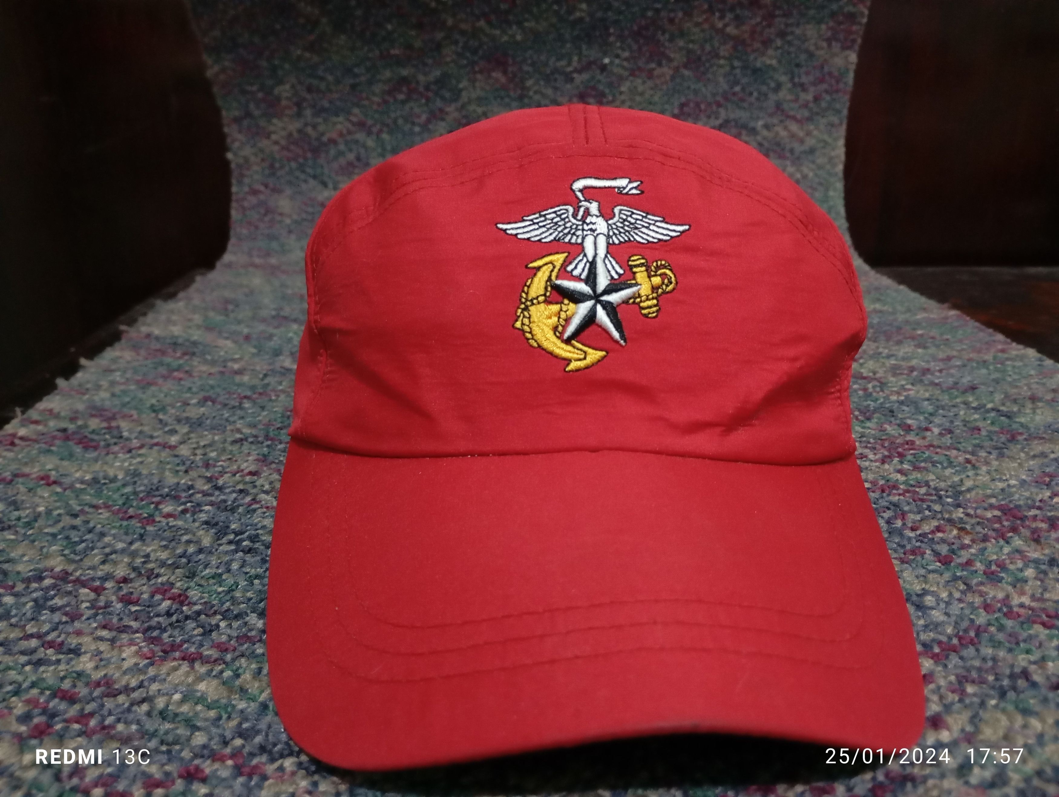 Vintage Vintage Military Hats Cap Vintage Navy Size ONE SIZE - 1 Thumbnail