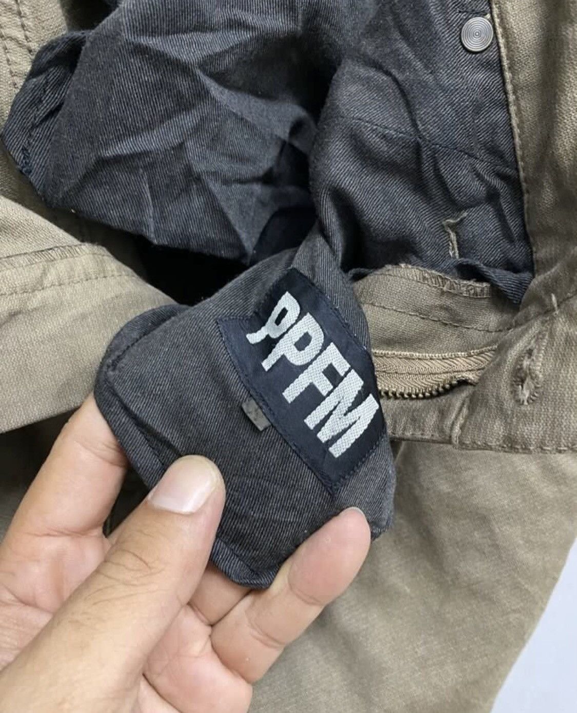 Issey Miyake × PPFM Issey Miyake bondage doube waist pants Size US 29 - 10 Thumbnail