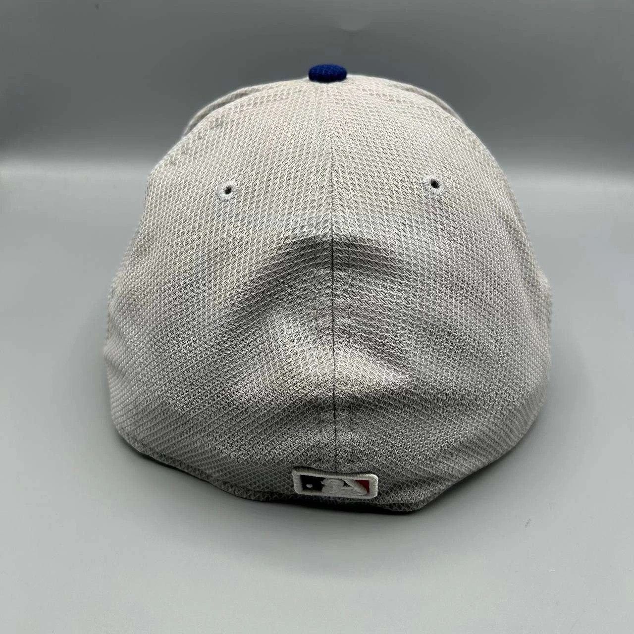 New Era Los Angeles LA Dodgers Hat Men 8 Gray Blue Fitted Cap Size ONE SIZE - 6 Thumbnail