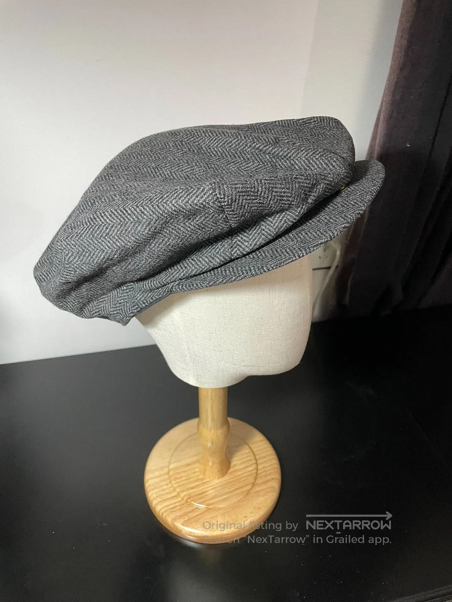 Orgueil Orgueil Gray Wool Vintage Newsboy Cap. Size ONE SIZE - 6 Thumbnail
