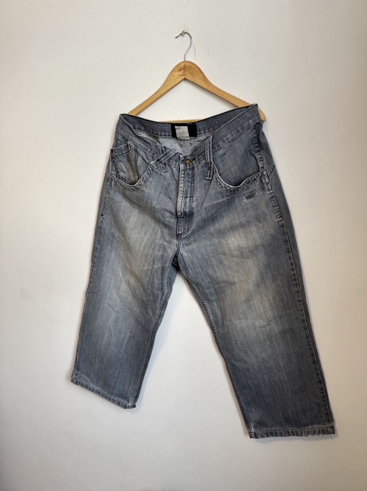 Japanese Brand × Karl Kani Karl Kani Brooklyn Baggy Fit Pants Vintage Size US 35 - 6 Thumbnail