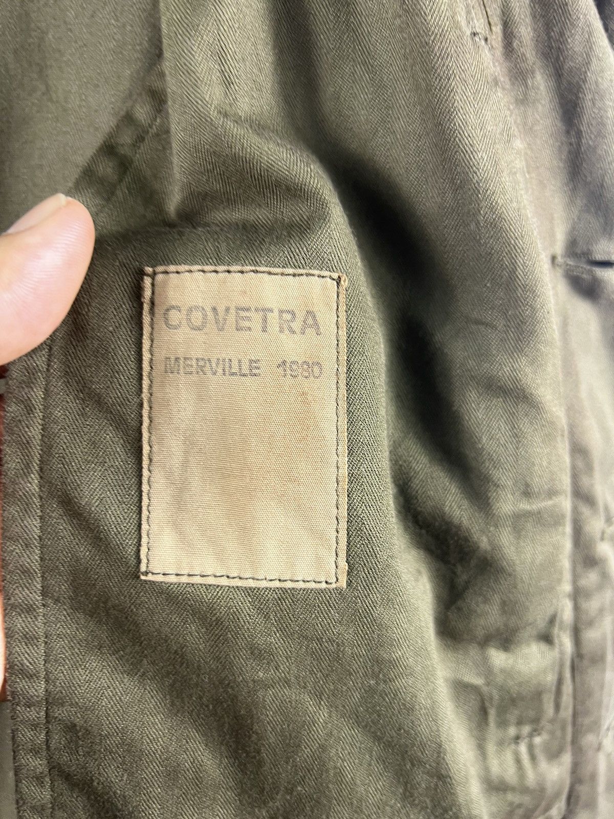 FrenchTrotters 🔥 1980 COVETRA MERVILLE TRUE VINTAGE HBT MILLITARY ISSUE Size US S / EU 44-46 / 1 - 11 Thumbnail