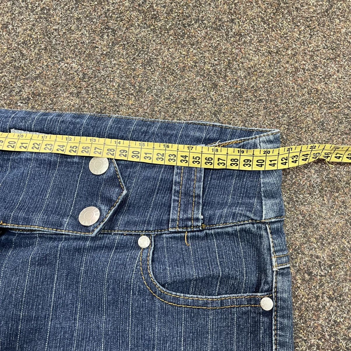 Vintage Y2K Vintage Flared Bootcut Jeans Sun Faded Distressed Skate Size 32" / US 10 / IT 46 - 6 Thumbnail