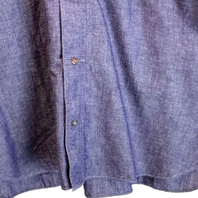 Issey Miyake ISSEY MIYAKE IM MEN Plane Shirt 90s Vintage Size L Cotton Linen Pre-owned Shirt Mens Blue 90s Size US L / EU 52-54 / 3 - 3 Thumbnail