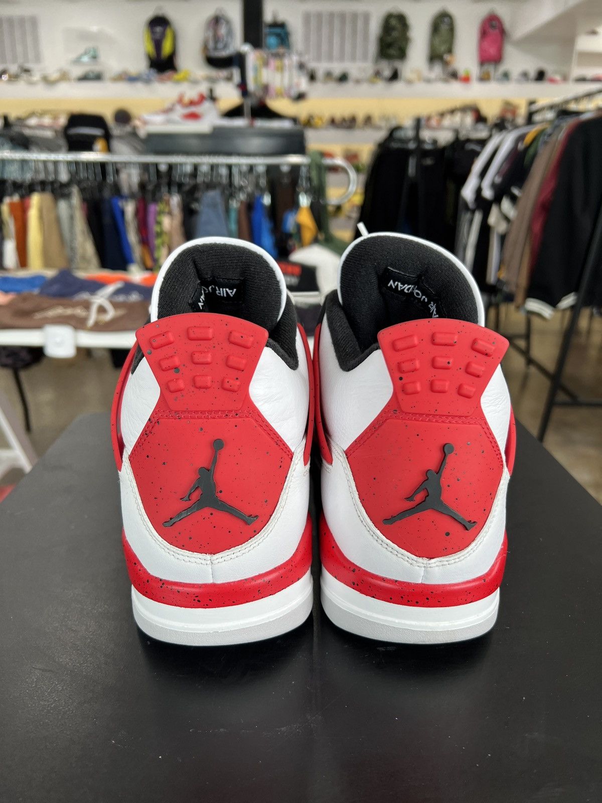 Jordan Brand Air Jordan 4 Red Cement Sz. 12.5 (2023) Size US 12.5 / EU 45-46 - 5 Thumbnail