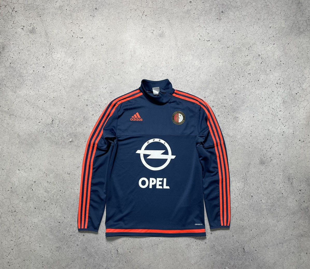 Adidas Adidas FC Feyenoord Football Training Sweatshirt Opel Y2K Size US S / EU 44-46 / 1 - 1 Thumbnail