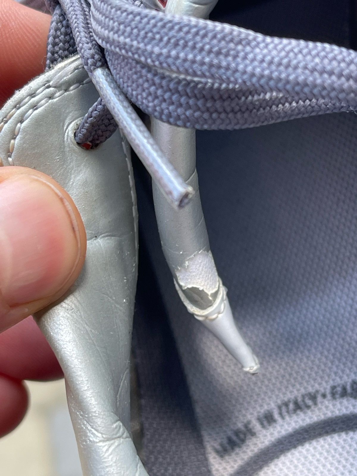 Vintage Vintage Nike Total 90 Air Zoom Gray Football Soccer Cleats Size US 8 / EU 41 - 18 Thumbnail